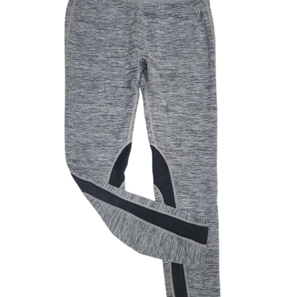 Other - Gray and Black mesh athletic leggings ~ Women's L/XL